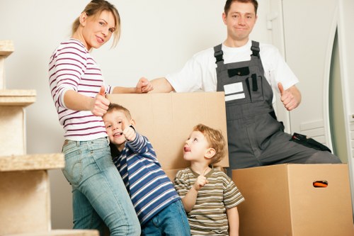 Secure packing of belongings by Shooters Hill movers